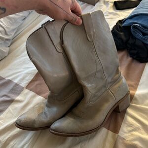 Landi’s Tan Leather Western Boots